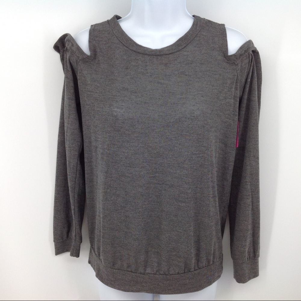 🔥 2 or more 50% off! Socialite cold shoulder tee